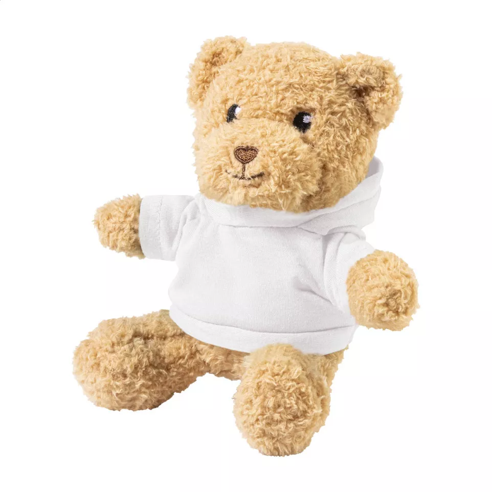 Hobear wit  RPET pluh teddybeer met...