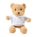 Hobear wit  RPET pluh teddybeer met hoodie 