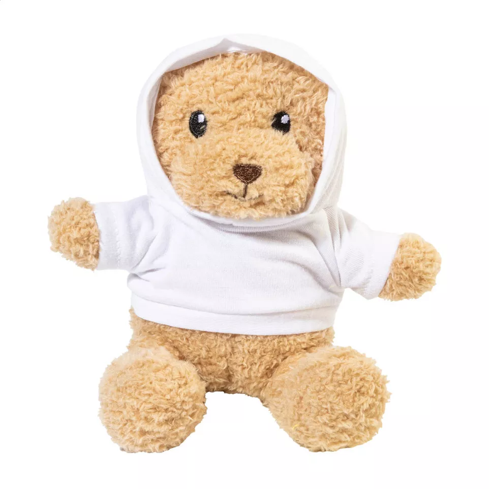 Hobear wit  RPET pluh teddybeer met...