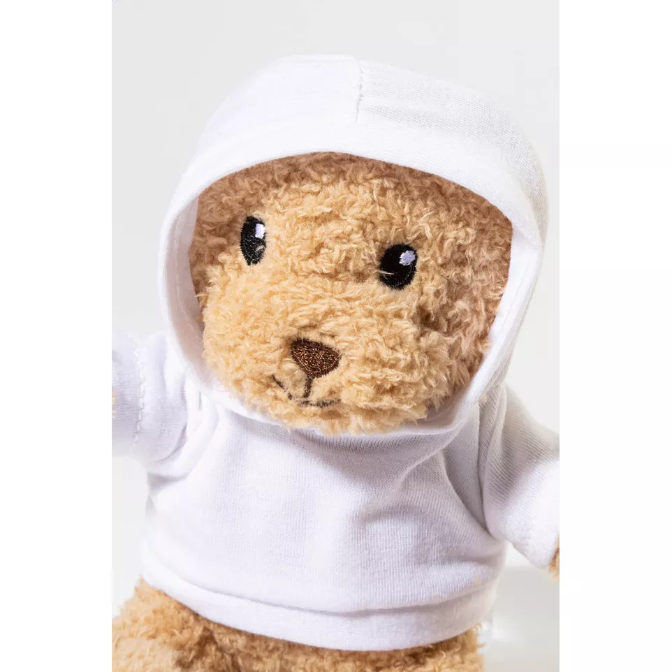 Hobear wit  RPET pluh teddybeer met...