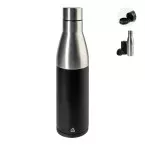 Parbat black  2in1 RSS bottle and cup 