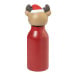 Nordflaska rouge  Bouteille isotherme de Noël, renne 