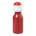 Nordflaska rood  Kerst geïsoleerde fles, Santa 