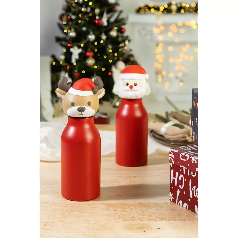 Nordflaska rood  Kerst geïsoleerde...