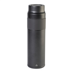 Lugula donker grijs  RSS geïsoleerde fles 