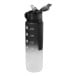 Sipgrade black  RPET motivational bottle 