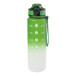 Sipgrade green  RPET motivational bottle 