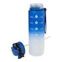 Sipgrade blauw  RPET motivatie fles 