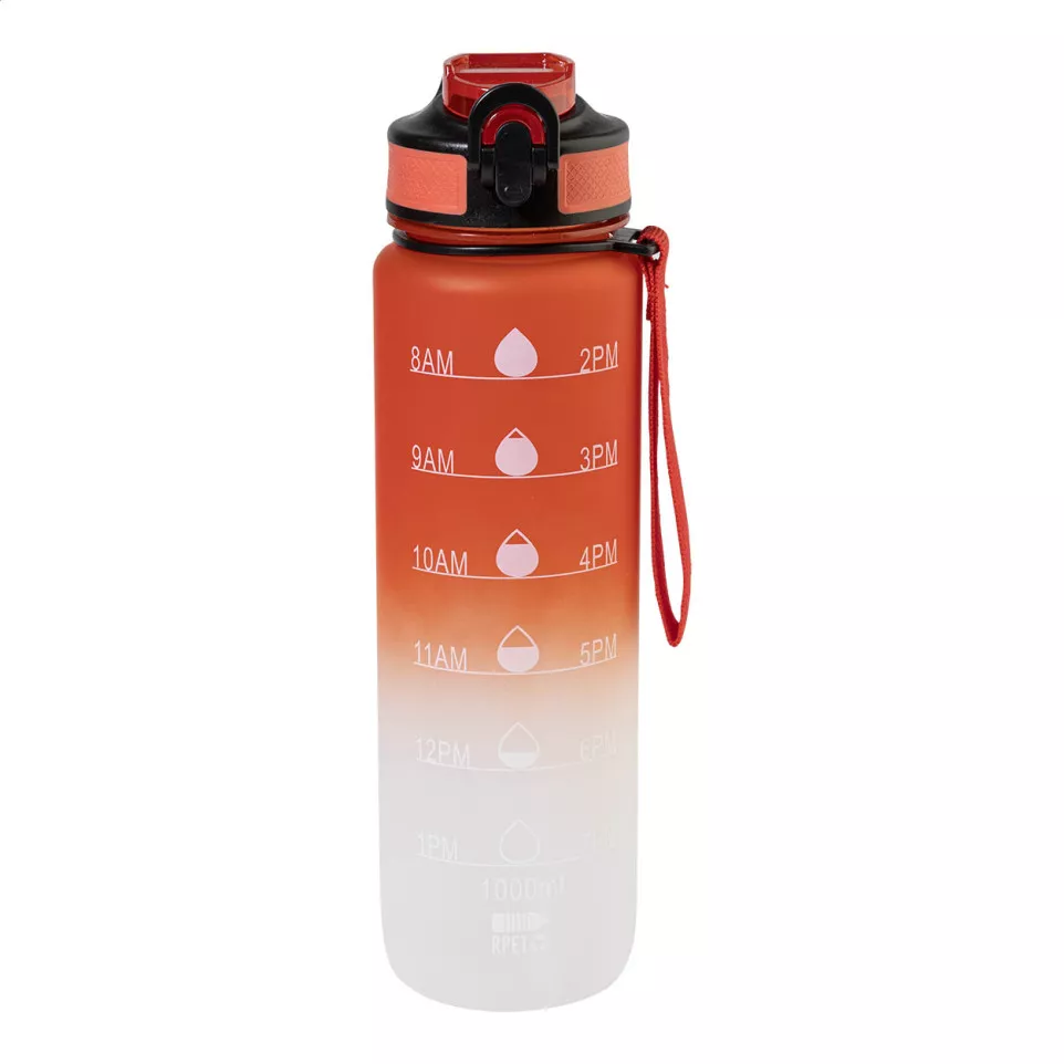 Sipgrade rood  RPET motivatie fles 