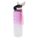 Sipgrade rose  RPET motivational bottle 