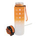 Sipgrade orange  RPET motivational bottle 