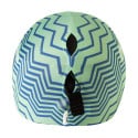 CreaHelm Slope white  custom ski helmet cover 