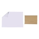 Dioptry Gift Kraft white  custom glasses cloth 