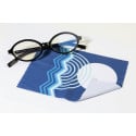 Dioptry Gift Kraft white  custom glasses cloth 