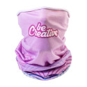 CreaScarf Base white  custom RPET multiscarf 
