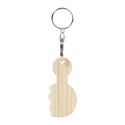 ColoShop Creative Wood natural  trolley coin keyring 