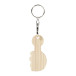 ColoShop Creative Wood natural  trolley coin keyring 