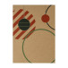 FestiCard Kraft naturelle  Carte de Noël, boule 