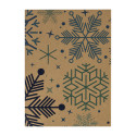 FestiCard Kraft natural  Christmas card, star 