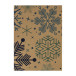 FestiCard Kraft natural  Christmas card, star 