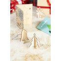 FestiCard Kraft natuurlijk  Kerstkaart, ster 