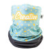 CreaScarf Winter gris  écharpe multifonctions en RPET personnalisée 