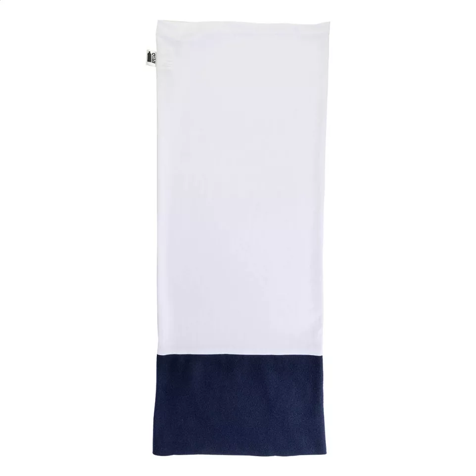 CreaScarf Winter blauw  custom RPET...