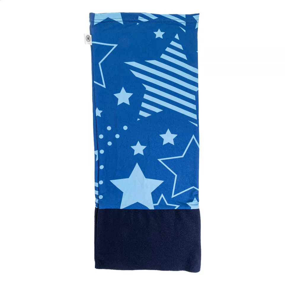 CreaScarf Winter blauw  custom RPET...