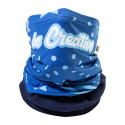 CreaScarf Winter blue  custom RPET multiscarf 