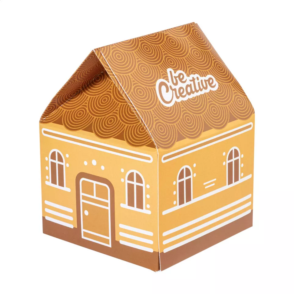 CreaBox Hut wit  huisvormige...