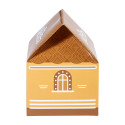 CreaBox Hut wit  huisvormige geschenkdoos 