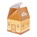CreaBox Hut blanc  Boîte-cadeau en forme de maison 