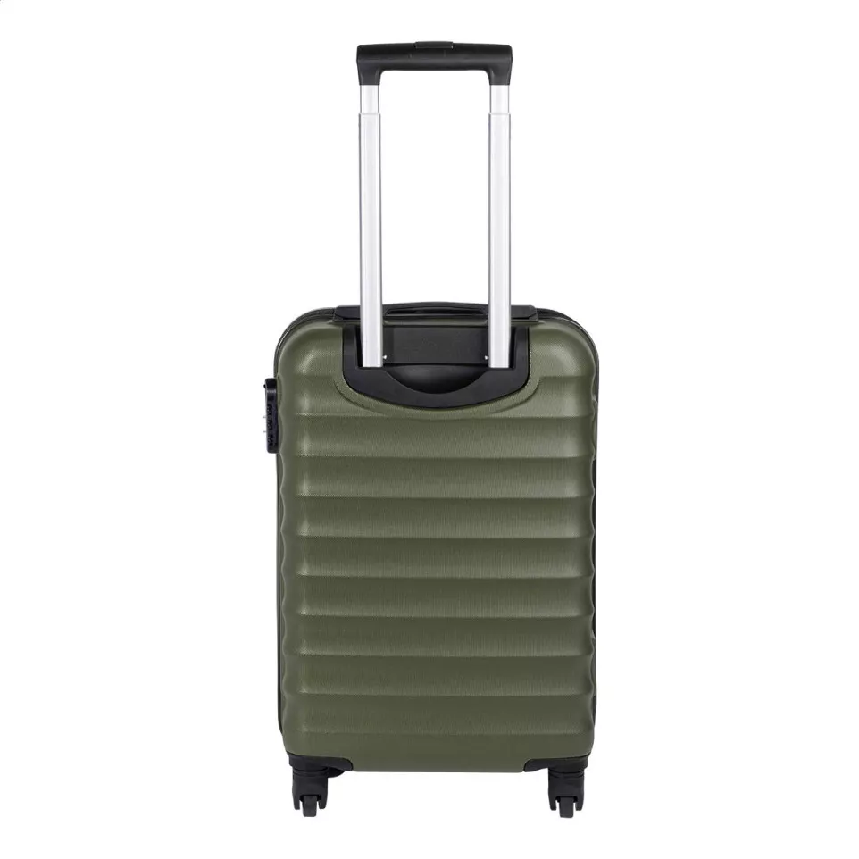 Airmile green  RPET carry-on luggage 