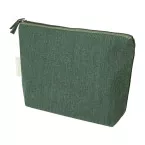 Cospex vert  Trousse de toilette en coton recyclé 