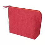 Cospex rouge  Trousse de toilette en coton recyclé 