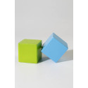 Cubix lime green  antistress ball 