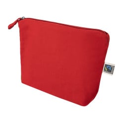 Ferbyss rood  Fairtrade make-up tas 