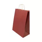 Papbag S bordeaux  papieren geschenktas, klein 