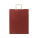 Papbag S burgundy  paper gift bag, small 