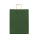 Papbag S vert  Sac cadeau en papier, petit format 