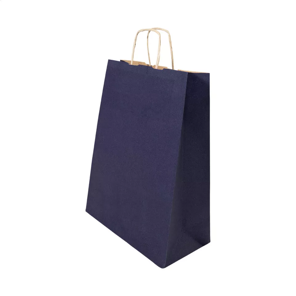 Papbag S dark blue  paper gift bag,...