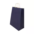 Papbag S dark blue  paper gift bag, small 