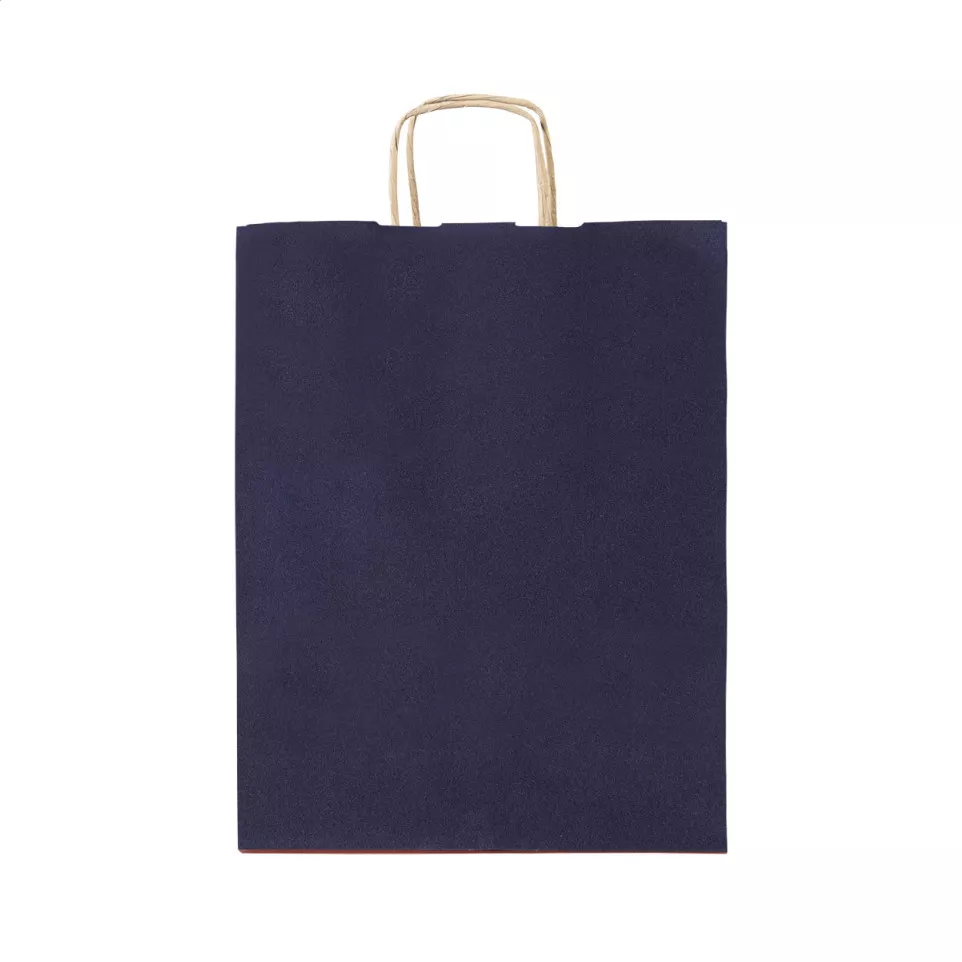 Papbag S bleu foncé  Sac cadeau en...