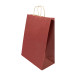 Papbag M bordeaux  papieren geschenktas, medium 