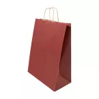 Papbag M bordeaux  Sac cadeau en papier, format moyen 