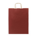 Papbag M bordeaux  Sac cadeau en papier, format moyen 