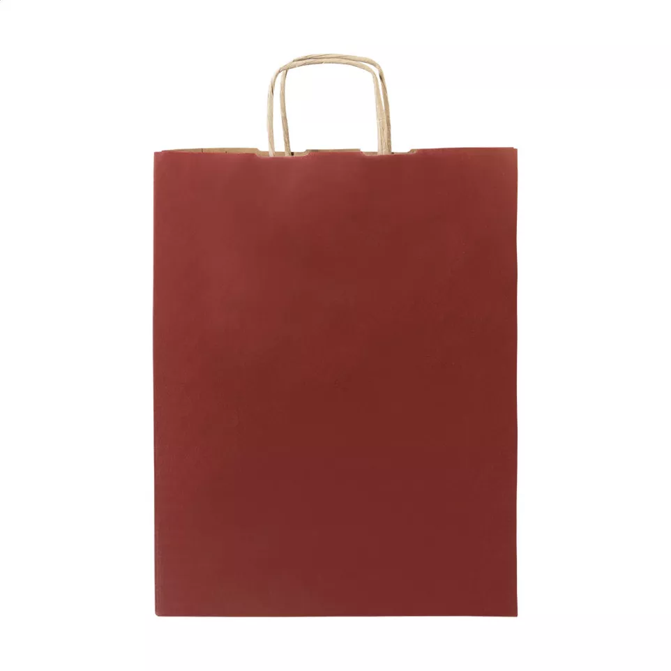 Papbag M bordeaux  papieren...