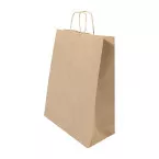 Papbag M naturelle  Sac cadeau en papier, format moyen 