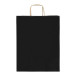 Papbag L noir  Sac cadeau en papier, grand format 