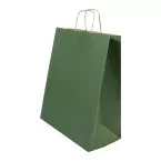 Papbag L vert  Sac cadeau en papier, grand format 